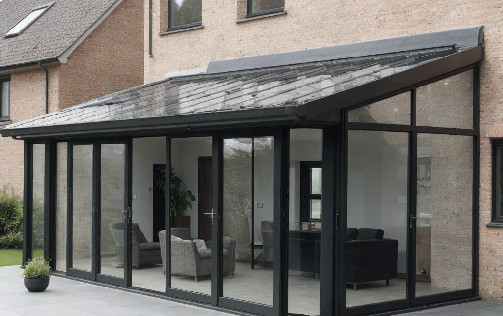 Op maat gemaakte veranda aan huis