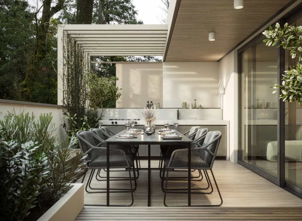 Moderne pergola op maat
